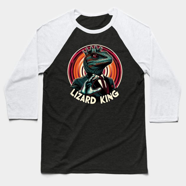 lizard king jim Baseball T-Shirt by Anthony88